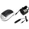 PowerSmart® Caricabatteria per KONICA DR-LB4, Revio KD-310, KD-310Z, KD-400Z, KD-410Z, KD-420Z, KD-500Z, KD-510Z, KONICA MINOLTA DiMAGE NP-600, G400, G500, G530, G600, NP-500