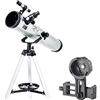 YangRy Telescopes for Adults,Telescopes HD Outdoor Monocular Space Telescope Refractor Astronomical Telescope with 5X24 Finder Scope YangRy