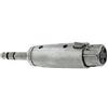 Italian Soul ADATTATORE DA SPINA JACK 6.3 MM STEREO A PRESA CANON 3 POLI