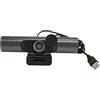 Gedourain Telecamera per computer, 2K Camma Camera Private Cover -Plug -at-Play HiFi Loudspeaker USB 2.0 Car Focus per il computer portatile da scrivania