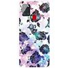MUTOUREN Cover per Samsung Galaxy A21S Custodia in Silicone TPU Trasparenti Ultra Sottile Antigraffio Antiurto Protettivo Case con Pellicola Proteggi Schermo, Cielo Stellato e Crisantemo