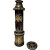 Aljiwar Telescopio nautico in ottone stile antico con scatola vintage strumento di navigazione marittima (Medievel Black Antique, 45,7 cm)