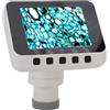 XUMIUZIY OCCHETTA DI CAMERA del Telescopio WiFi, Sensore CMOS HD da 2 MP a Schermo 2,8 Pollici con Registrazione Video 1080p per Birdwatching Astrofotografia