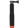 Zunate Bastone per Selfie in Lega di Alluminio, Bastone per Selfie Portatile Universale per Fotocamera per Sport D'azione, Telefono Cellulare, 9 Pollici (red)