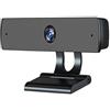 Omenluck - Webcam HD 1080p con microfono, webcam in streaming per computer e fotocamera USB