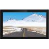 YPAPBHT Macchina pubblicitaria con cornice for foto digitale con schermo IPS da 24 pollici, riproduzione HD 1080P, schermo a visualizzazione intera, con telecomando.
