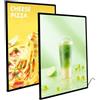 Zenith Bloom Scatola Luminosa LED Ultra Sottile Cornice Pubblicitaria a Parete Profilo in Lega di Alluminio Vetro Temperato Visualizzazione Menu per Bar Banco Ristorante Negozio(50 * 70)