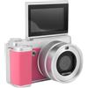 VELATEMOR Camera Vlog 5K con Schermata a 3 Flip, WiFi, 18x Zoom e 80MP - Camera Digitale Portatile per YouTube Selfie Travel (Black) (PINK)