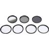 Sxhlseller Kit Filtro Obiettivo Fotocamera Professionale con Filtro UV CPL ND8 Morbido Bianco Sfumato Grigio 10X Macro Stella a 6 Punti, Vetro Ottico per Fotocamera, Ideale per gli Appassionati di
