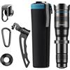 WESLNN Potente Teleobiettivo 20X-40X Telescopio HD Obiettivi For Fotocamera Del Telefono Cellulare Con Treppiede Monocolo Zoom A Lungo Raggio For Il Campeggio(36X Lens)