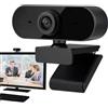 Generico Fotocamera Per Computer, Fotocamera Web Per Computer | Webcam HD 720P Con Microfono, Videocamera Per Streaming Regolabile A 360°,Web Cam Per Monitor PC, Videocamera Webcam Per Laptop Per La Pr