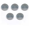 DBTLAP 5pcs/pack 3.6V LIR2450 Rechargeable Batteries 120mAh 500 Times Recycling Lithium Coin Cell Button Batteria Replaced CR2450