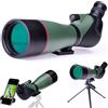 UsmAsk Telescopio 60X80 Cannocchiale, Telescopio HD impermeabile con treppiede, Borsa per il trasporto e Adattatore per smartphone per Birdwatching Osservazione delle stelle Campeggio Viaggi Sport