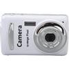 Hamwesh Fotocamera Digitale, Fotocamera Autofocus da 16 MP 1080p con Zoom Digitale 16x per Studenti per Bambini, Stabilizzazione Multipla da 2,4 Pollici Display (WHITE)