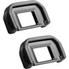 JJKSKV Mirino Oculare Oculare EF Da 2 Pezzi, Compatibile For Canon, DSLR EOS 1000D 550D 500D 450D 650D Accessori Oculare Parti Della Fotocamera