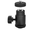 Tenlacum Ball Head Hot Shoe adattatore di montaggio 360 gradi girevole Ballhead shoe mount 1/10,2 cm per treppiedi testa con serratura