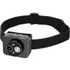 DHASUWT Videocamera sportiva da testa, 1080p, con luce LED, registratore sportivo con grandangolo a 120°, supporta scheda TF fino a 128 GB, action camera vivavoce per registrazione all'aperto e viaggi