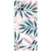 MUTOUREN Cover per Samsung Galaxy A42 5G Custodia in Silicone TPU Trasparenti Ultra Sottile Antigraffio Antiurto Protettivo Case con Pellicola Proteggi Schermo, Foglia di Cocco