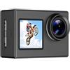 AMRTTWY Action Camera, Action camera 4K a doppio schermo, impermeabile fino a 30 m, anti-vibrazione, HD, for sport, casco da moto e bicicletta,per Ciclismo, Moto(STANDARD_SJ4000AIR)