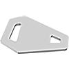 HEEZOU Accessorio per gabbia per fotocamera Treppiedi Piastra a sgancio rapido Cacciavite per monete per un facile montaggio in metallo Quick Install Coin Wrench Treppiedi Piastra a sgancio rapido
