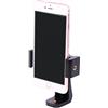 JXE Universal Smartphone Cellulare Morsetto Supporto Adattatore Per iPhone Samsung e tutti i Telefoni Ruota Verticale e Paesaggio