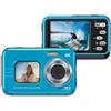 VBESTLIFE Fotocamera Subacquea 4K, Fotocamera Subacquea Selfie Doppio Schermo con Messa a Fuoco Automatica da 48 MP per Snorkeling, Immersioni, Zoom Digitale 16X, Impermeabile Fino a 11