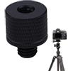 Generico Adattatore Per Treppiede - Convertitore Filettato In Alluminio Da 0,79 Pollici | Adattatore Per Fotocamera Leggero - Per Treppiede Con Giunto Cardanico. Questa Parte In Metallo Nero Fornisce