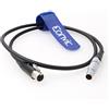 Eonvic TV Logic LVM 074W - Cavo di alimentazione per monitor, da mini XLR femmina a 4 pin femmina a 2 pin maschio, per Glidecam V-25 (mini XLR femmina a 4 pin a 2 pin)