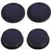 duomianshou 2 set di copriobiettivo posteriore per fotocamera compatibile con Canon EF EF-S Mount Lens EOS 9000D 4000D 1150D 1100D 1000D 1DX III 1DX 1D 7D 5D 60D 90D 80D 6DII 5D IV 77D 850D 800D 600D 550D 500D