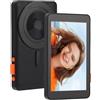 Denash Telefono Wireless Vlog Selfie Screen, Schermo HD da 4,02 Pollici con Batteria da 1800 MAh, Latenza 0,04s, Attacco Magnetico per Telefoni