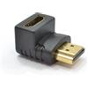 kenable HDMI maschio a femmina diritto angolo adattatore 90 gradi