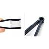 Riuulity Spazzola per la Pulizia degli Occhiali Portatile e Durevole per Esterni, Clamp/Holder per la Pulizia degli Occhiali da Sole per la Camera da Letto, Detergente per Morbido e Confortevole per