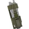 ACEXIER Universale Radio Pouch Multi Piattaforma Radio Telaio Mk5 MPRC MOLLE Retenton Generale Borsa Per PRC 163 152 Motorola APX Walkietalkie (Green)