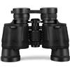Generic Binocolo con prisma di Porro 12X45 - Corpo in metallo HD Design antiscivolo Guaina in gomma Binocolo FMC per campeggio Birdwatching - Antiurto e antipressione