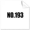 DIYthinker 5Pcs regalo fortunato No.193 Numero Nome Occhiali Panno panno di pulizia dello schermo del telefono Cleaner