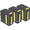 CQJFCYBRA Batteria NP-F970 NPF970 NP-F960 Con Display A Ricarica Rapida PD Da 30 W, Compatibile Con Sony, For Batteria CCD-RV100 NP-F970 F960 F750 F550(3 Batteries)