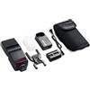 Generico Compatibile con Canon Nikon Sony Fuji Olympus TTL HSS Flash Speedlite con batteria incorporata(V350-S)
