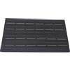 Walmeck Caricatore da Pannello Solare da 10 W Pannello di Ricarica Solare Portatile a Risparmio Energetico Ad Angolo Regolabile USB