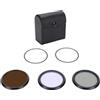 Plyisty Filtri Magnetici LPR CPL ND1000 a Sgancio Rapido, Prevenzione Perdite di Luce per Fotocamere Mirrorless, con Anelli Adattatori, per LX10 G7X3 G7X2 ZV1