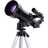 RENYUEH Telescopi per adulti Bambini Astronomia Principianti Telescopi astronomici da 70 mm con treppiede Telescopio rifrattore e borsa per il trasporto Telescopio da viaggio