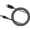 Cryfokt Cavo di Alimentazione Satellitare Rettangolare da USB C a CC Efficiente e Affidabile per Mini Antenna Parabolica Rettangolare 100 W 2 M