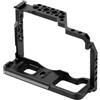 DGERFDJO Compatibile con fotocamere Fujifilm X-T3 e X-T2, gabbia video con doppia slitta calda, treppiede e stabilizzatore.(Only cage)