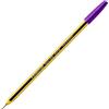 STAEDTLER Confezione da 10 Penna SFERA NORIS STICK colore Viola