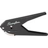Swingline 1 perforatore, perforatore a foro, forza bassa, capacità di perforazione 20 fogli, pinza, nero (74017)