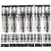 Zebra Technologies Zebra f-0.7 nero inchiostro refill (br-1b-f-bk), per penna a sfera Nuspiral CC 0.7 mm (BA51), ã- 6 Pack/Total 6 pcs (Japan Import) [komainu-dou Original Package] by Zebra