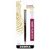 Zebra PEN StylusPen 33111 Penna a sfera retrattile Twist, punta fine, 0,7 mm, inchiostro nero, fusto nero, 1 pezzo