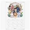 PHOTOCITY Calendario 2027 personalizzato per bambini carta fotografica fujifilm grafiche bimbi calendario 1 foglio compreso di stecche e ganci