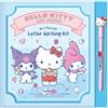 Liscianigiochi Lisciani - Hello Kitty and Friends - Set di cancelleria per bambine dai 6 anni in su - Papeterie per bambini con buste, biglietti, carta da lettere, adesivi e penna - set regalo creativo