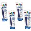 Generico Carioca Oops Ricariche Penna Cancellabile Blu - Refill Compatibili per Penne a Sfera Termosensibili, Inchiostro Cancellabile, Set 12 Pezzi