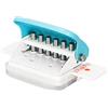 GOWENIC Mini Rilegatrici Manuali, Macchina per Rilegare Libri Cinch a 6 Fori, Perforazione di 5 Fogli, per 30 Fori B5 26 Fori A5 20 Fori Flipchart Pagine Interne Punchin (Azzurro)